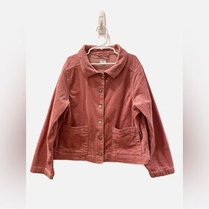Polarn O. Pyret Kids “Old Pink” Corduroy Jacket - size 9/10 (140 cm)